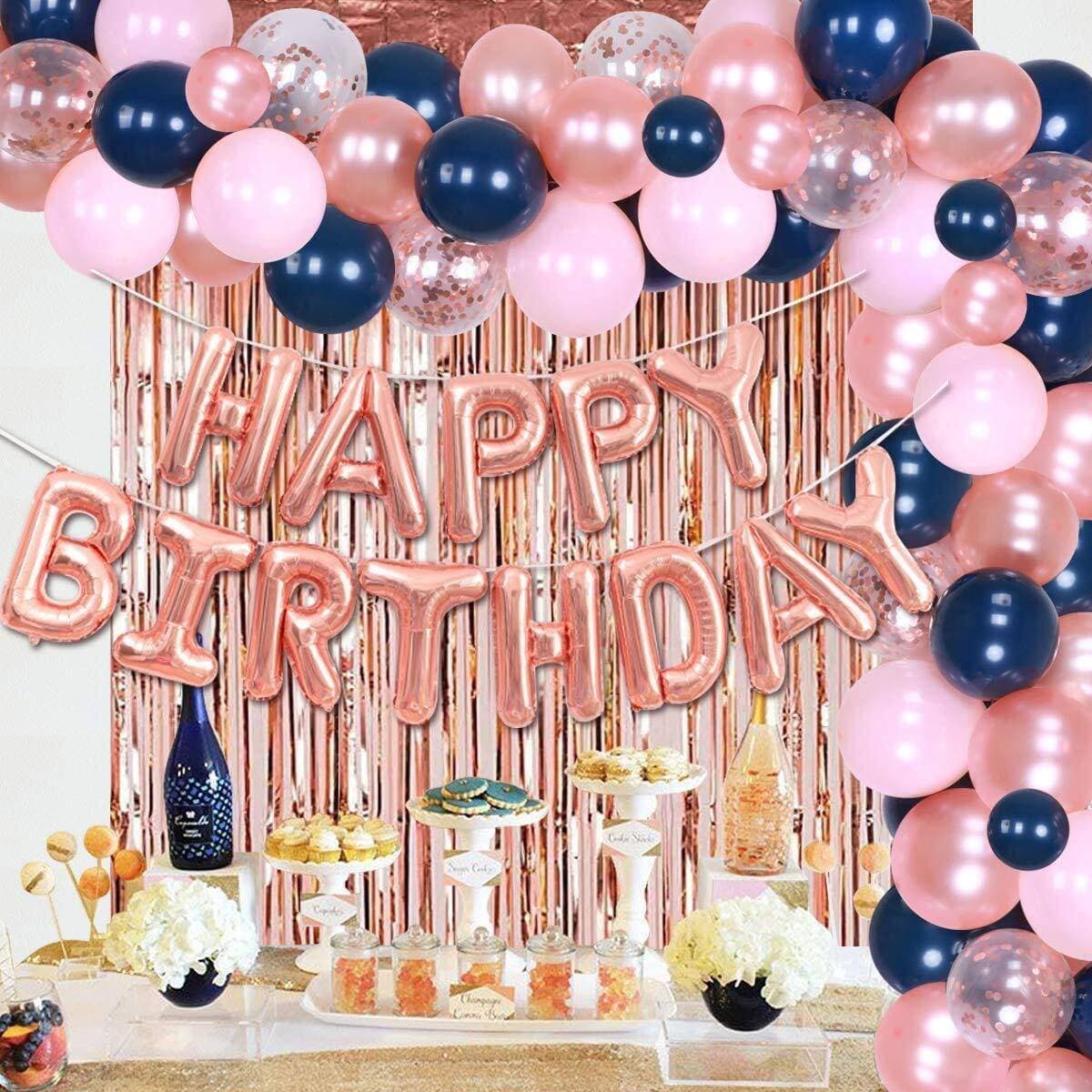 Happy Birthday Theme Decoration Foil Balloon Set