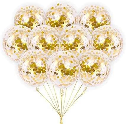 Bride To Be In Golden And Pink Theme Balloons Set