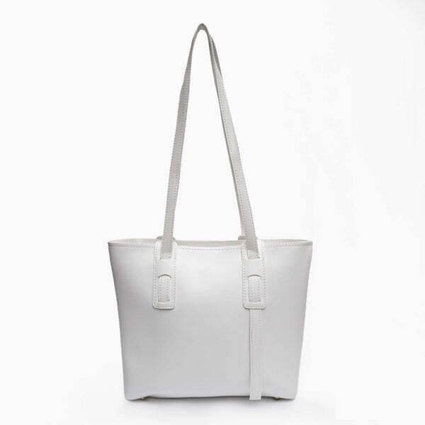 Viva Tote Handbag For Women - White