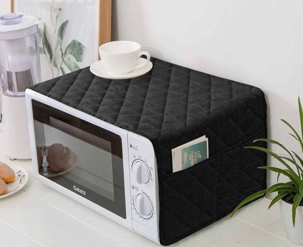 Alfateh Black Quilted Executive Oven Cover - 1 Piece