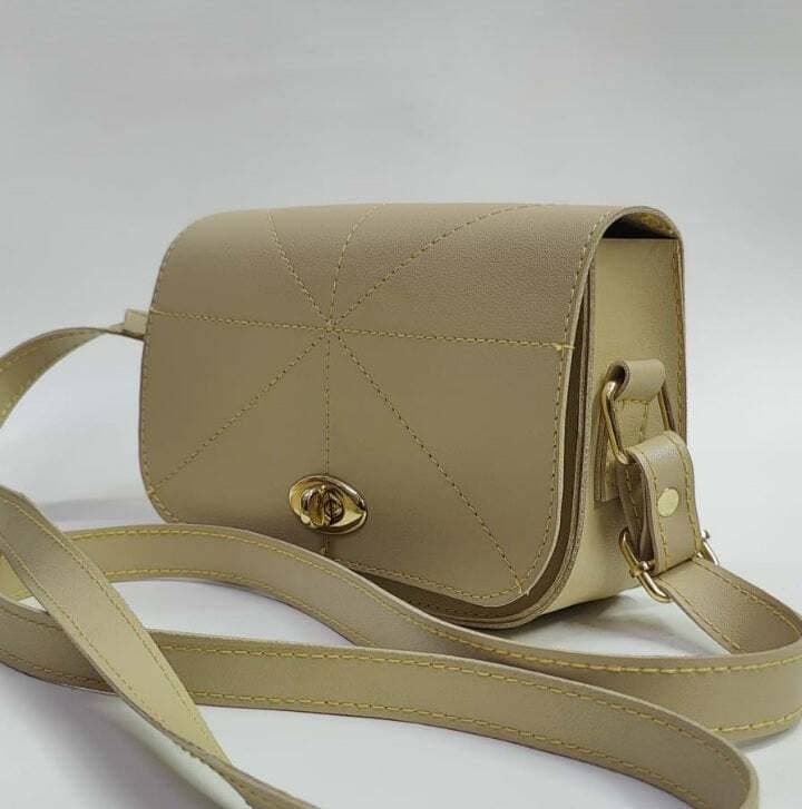 Crossbody Classic Bag For Women - Beige