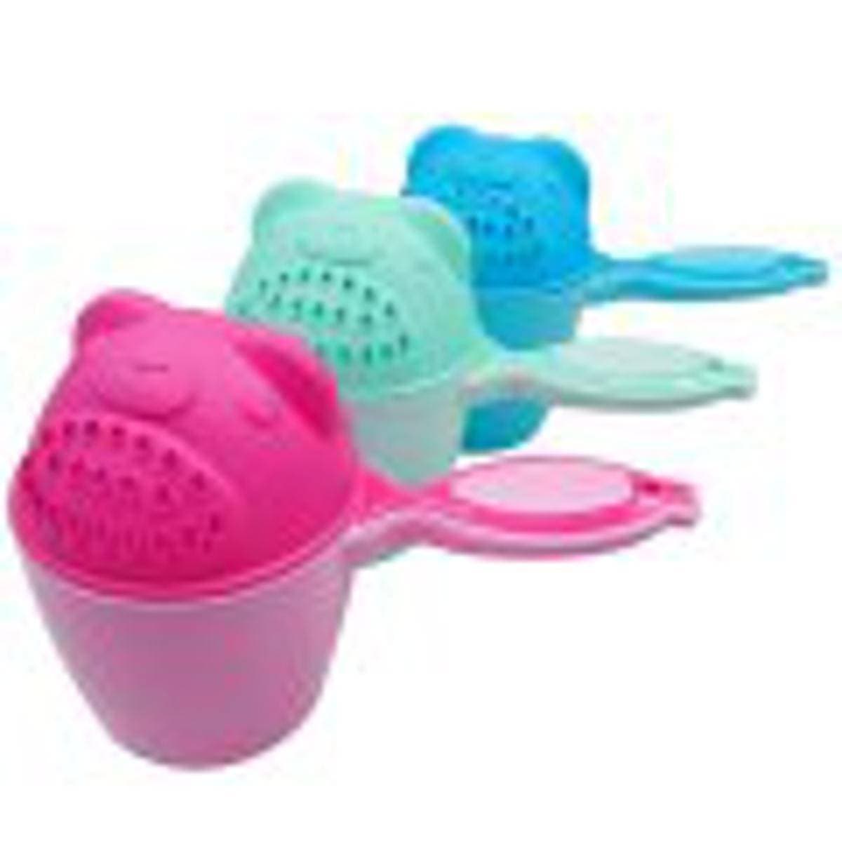 Cute Cartoon Baby Bath Caps Toddle Shampoo Cup