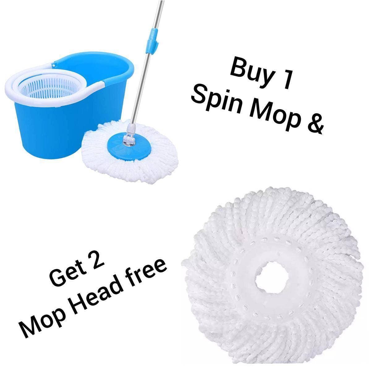 360 Degree Microfiber Mop Head Home Clean Tools