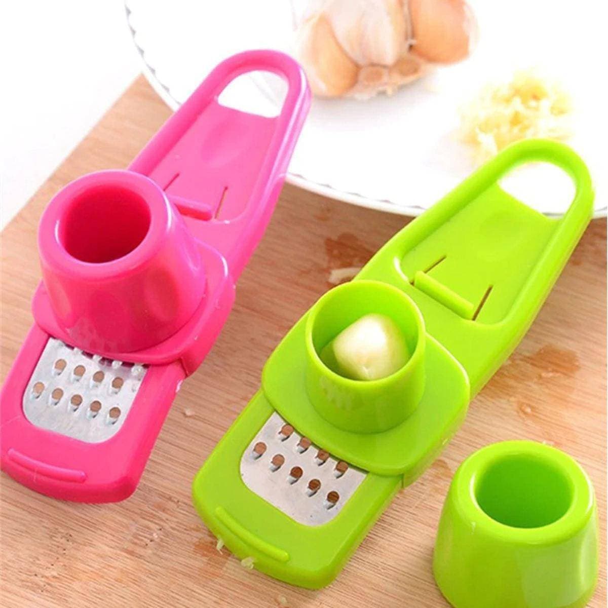 Multi Functional Ginger Garlic Grinding Grater Planer Slicer Cutter
