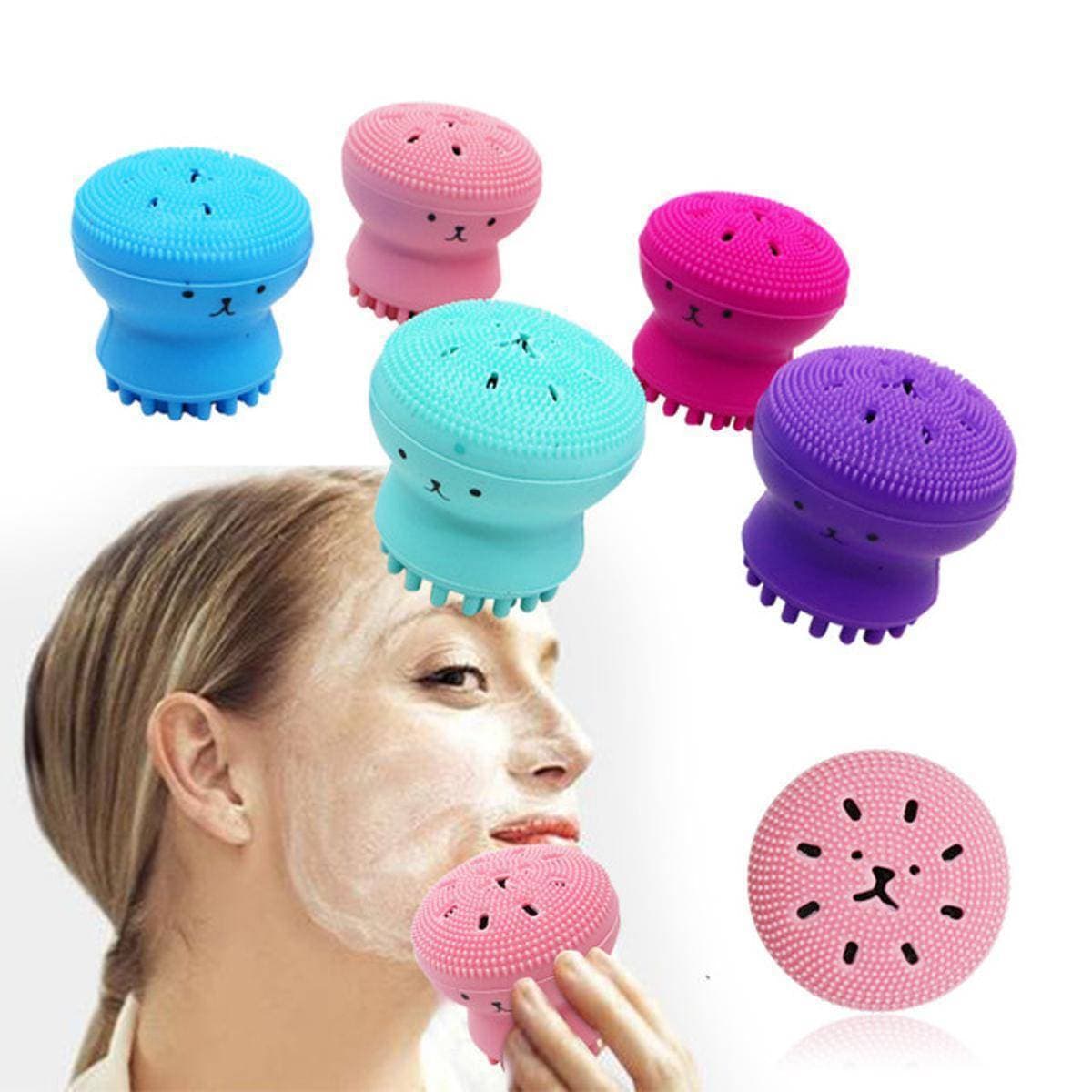 Silicone Facial Cleansing Brush Pore Scrub Washing