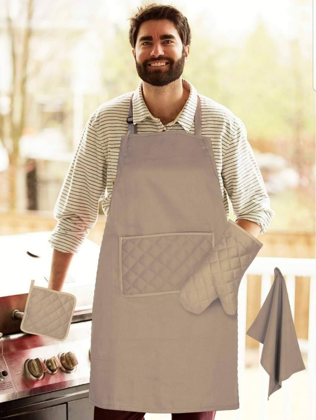 Moccasin Apron Set - 4 PCS