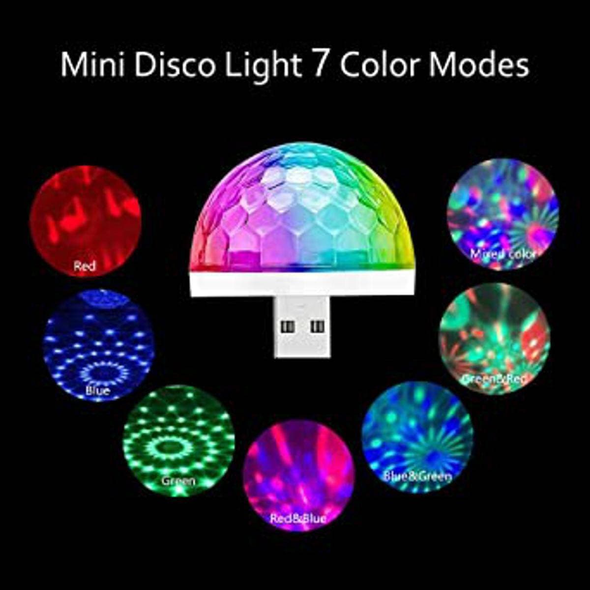 Car Interior Lights Decor Led Mini Rgb Colorful Atmosphere Light