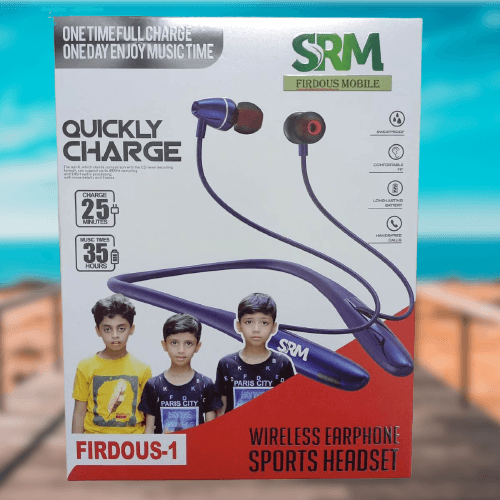SRM Wireless Sports Bluetooth Neckband