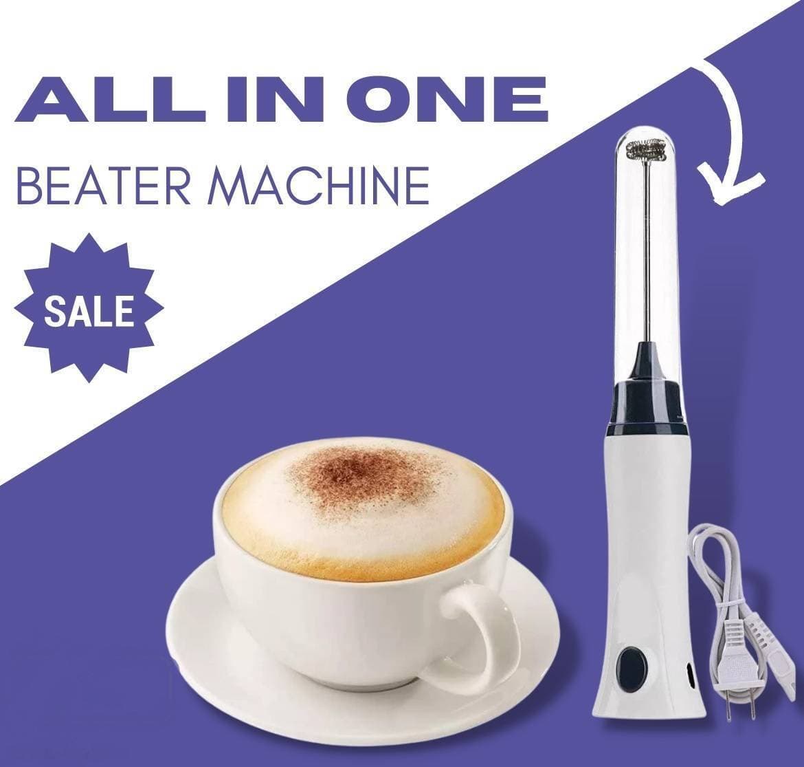 Electric Rechargeable Coffee & Egg Beater