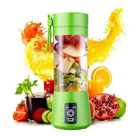 USB Rechargeable 6 Blades Juicer Blender Machine