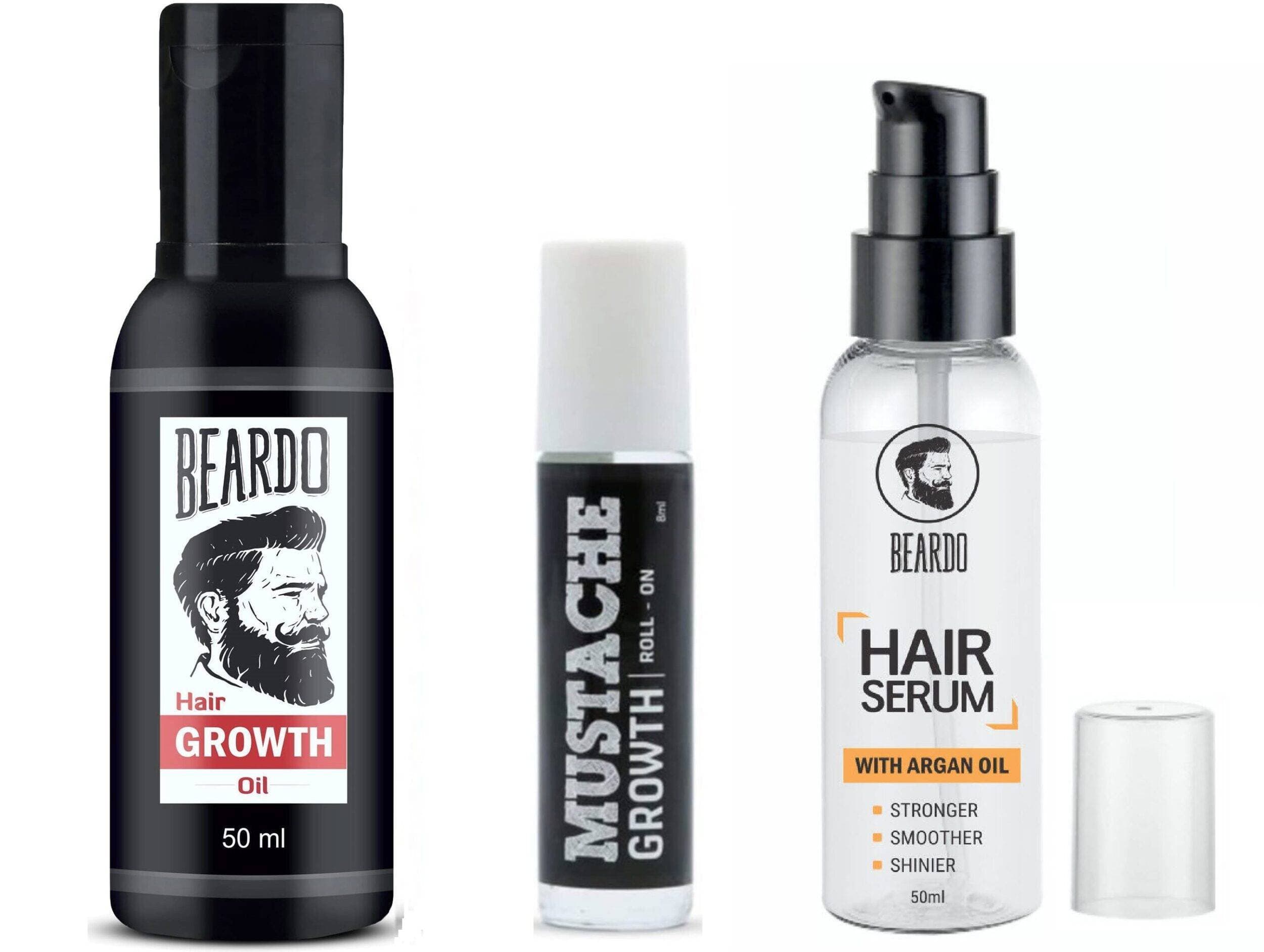 Beard Hair Set And Oil With Mustache Oil 100Ml