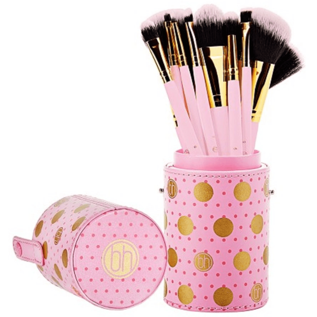 BH Cosmetics - Dot Collection 11 Pcs Brush Set – Pink