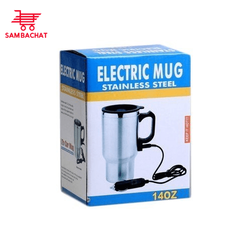 Electric Car Mug Stainless Steel 14OZ