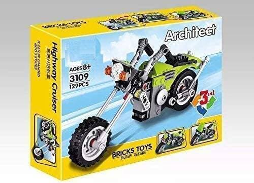 Decool 3109 Architect Series 3 in 1 Building Block Brick Toy for Kids