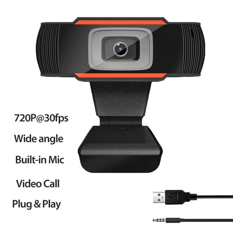 Haysenser HD Webcam 720p For Video Calling & Gaming