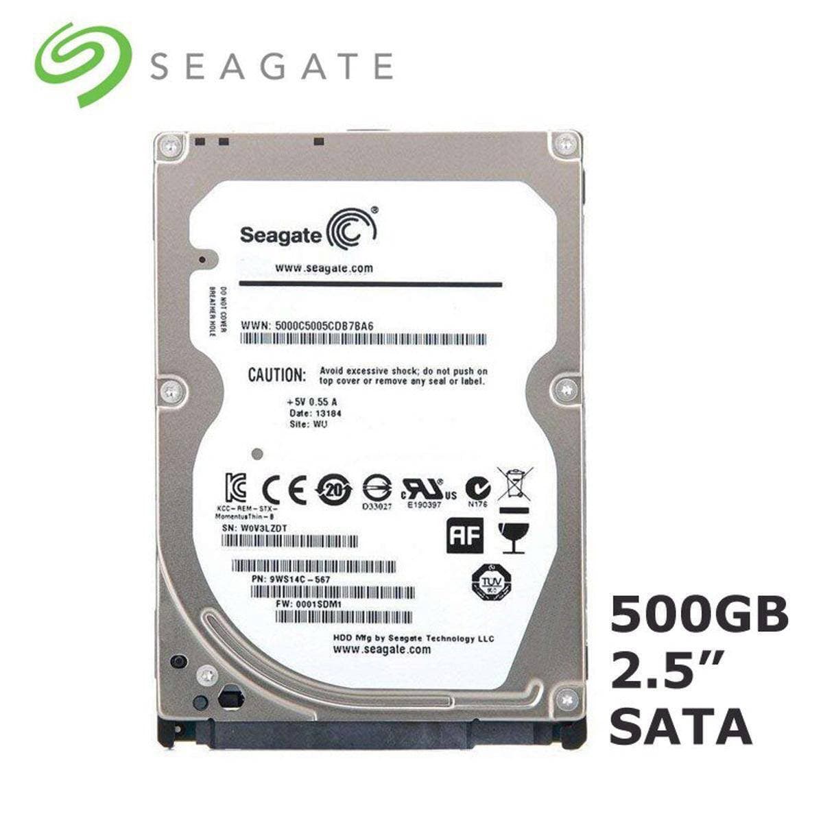 Laptop Seagate Hard Disk Driver 500GB