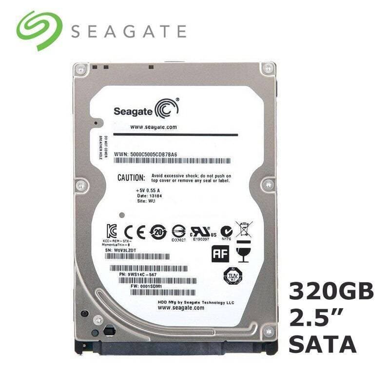 Laptop Seagate Hard Disk Driver 320GB