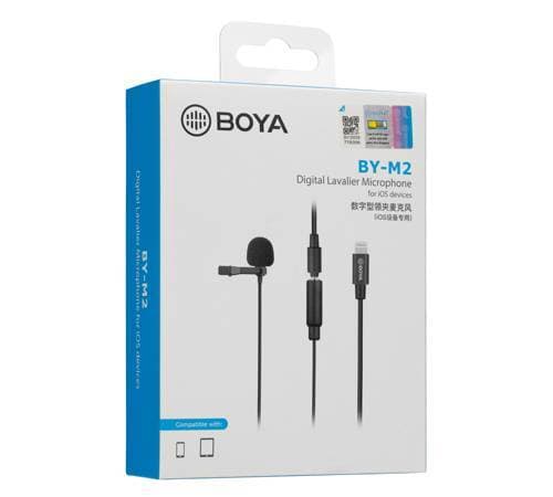 BOYA BY M2 Digital Omnidirectional Microphone Voice Recorder