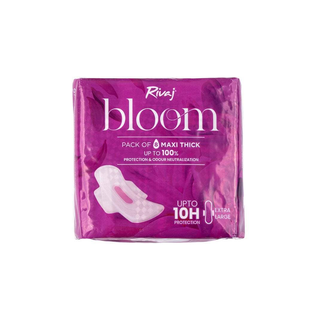Maxi Thick Bloom Sanitary Pads (Extra Large)