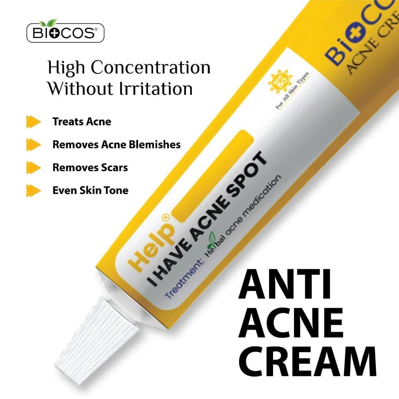 Biocos Anti Acne Tube Cream