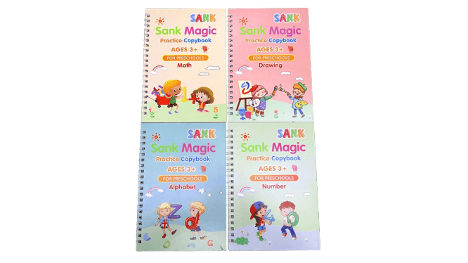 Sank Magic Reusable Practice Copybook for Kids