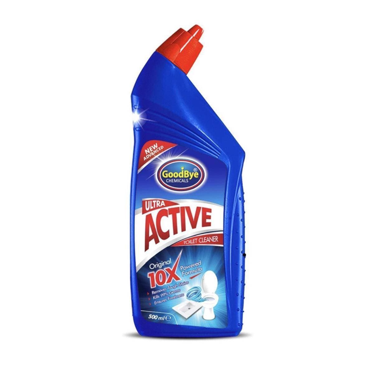 GoodBye Ultra Active Toilet Cleaner Powerful 10x Max Cleaning Original 500ML