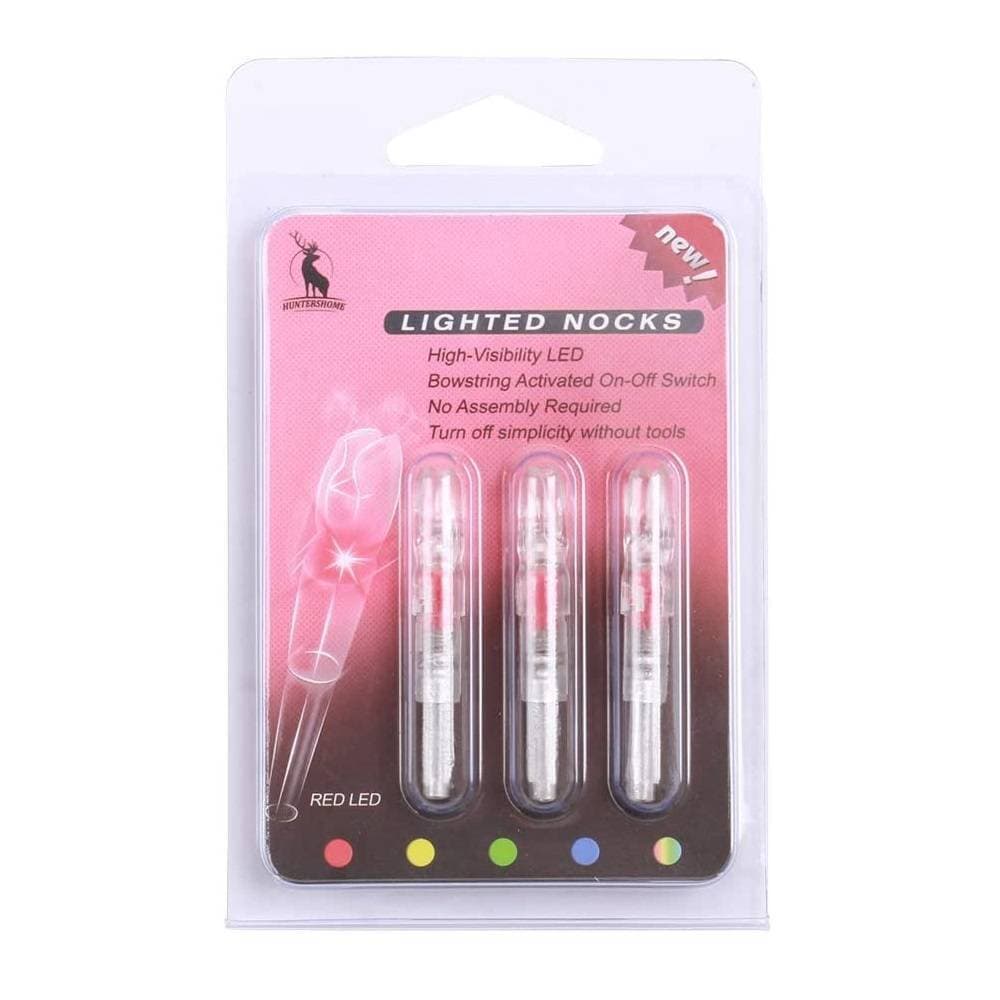 Arrow Lighted LED Nocks For ID 6.2mm Shafts - 3 Pcs