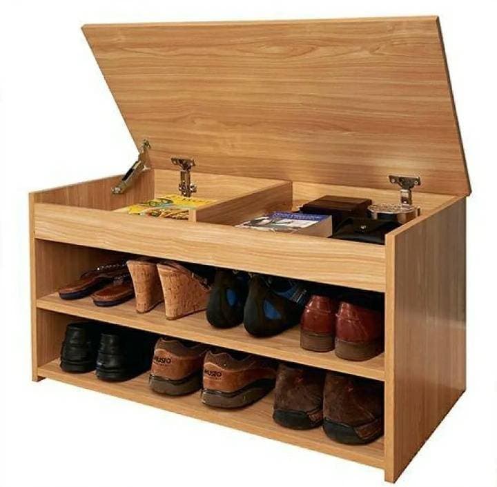 Shoes Storage Rack With Seat