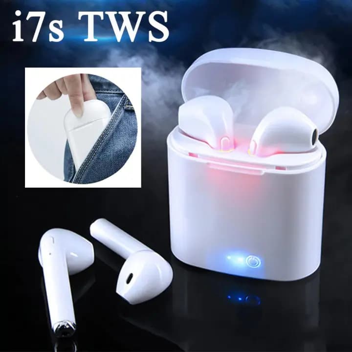 wireless earbuds With Charging Case black