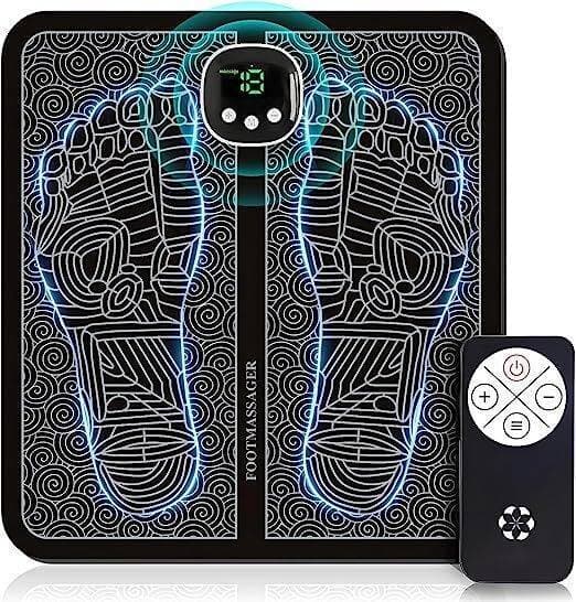 Portable Mini Electric Neck Massager Butterfly Neck Rechargeable Massager
