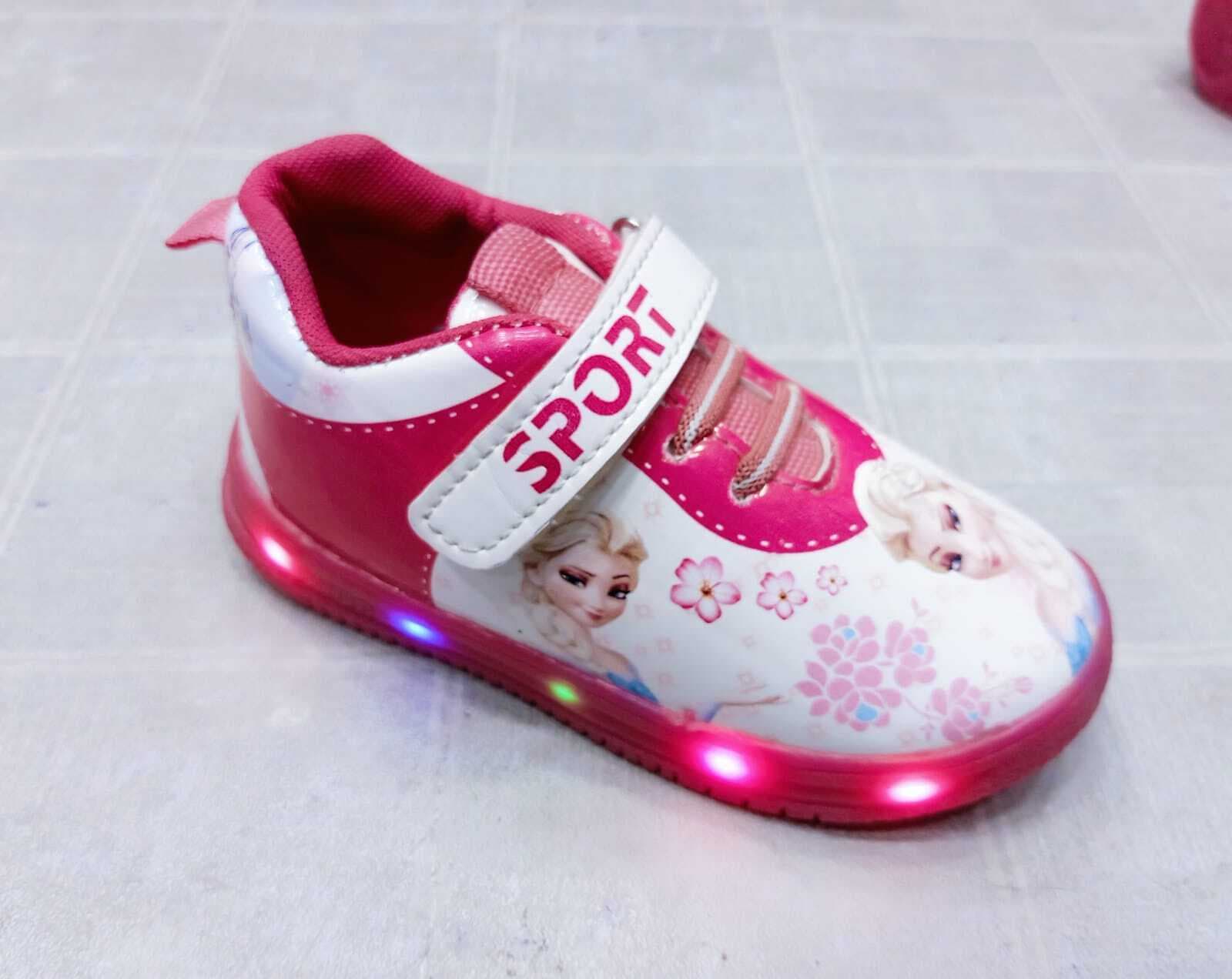 Barbiee Doll Led Lighting Shoes For Girl - 1 Pair