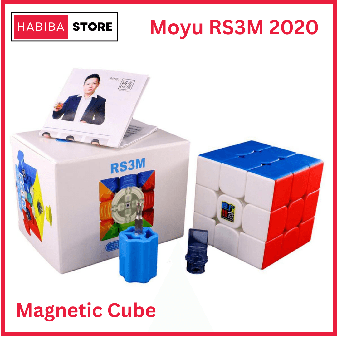 Moyu RS3M Magnetic Speed Cube 3x3 Puzzle Toy
