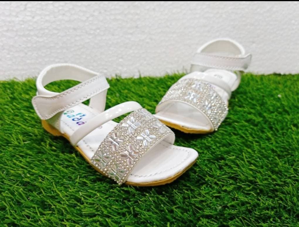 Patent Baby Soft Sandal For Girls - 1 Pair