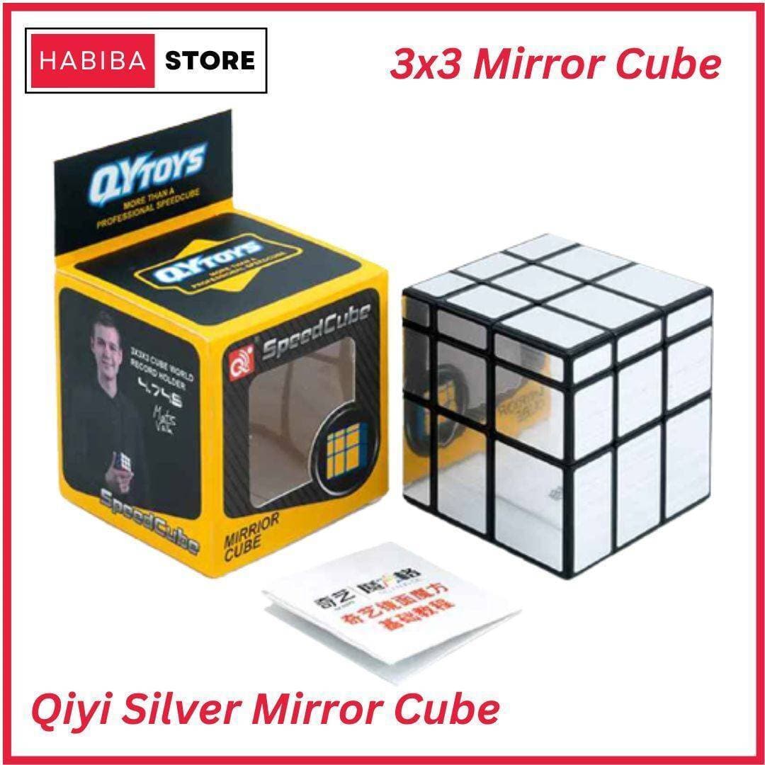Qiyi Mirror Cube 3x3 Silver Sticker Less Puzzle Toy