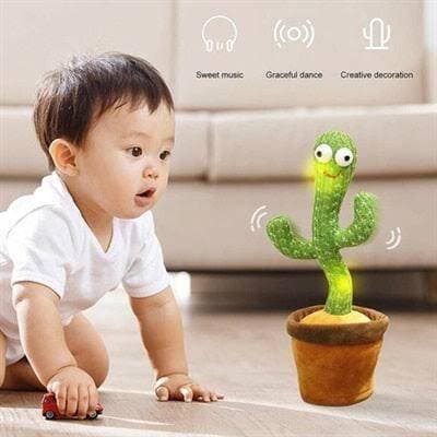 Dancing Cactus Plush Toy - 1 Piece
