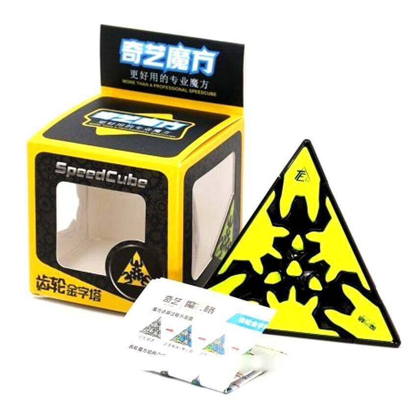 Qiyi Gear Speed Cube Series 3x3 Sticker Less Puzzle Toy