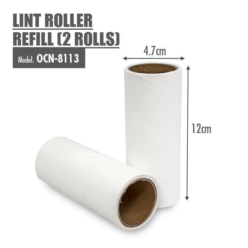 2 Pcs of Lint Roller Refills - 30 Sheets in 1 Roll