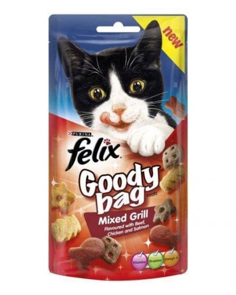 Felix Goody Bag Treats Mixed Grill - 60 Grams