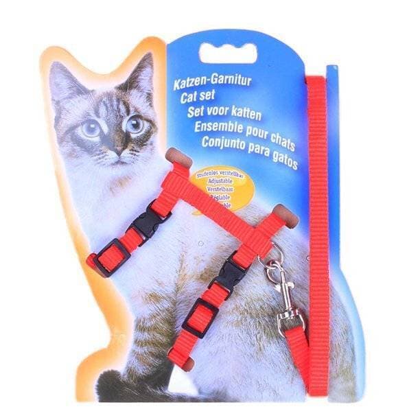 Multi Color Adjustable Harness For Cat & Puppies - 1 Piece