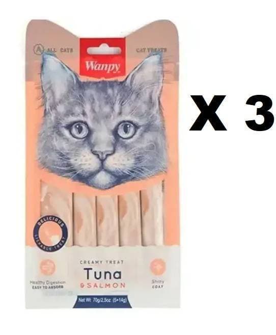 Wanpy Creamy Treat For Cats - Pack of 3