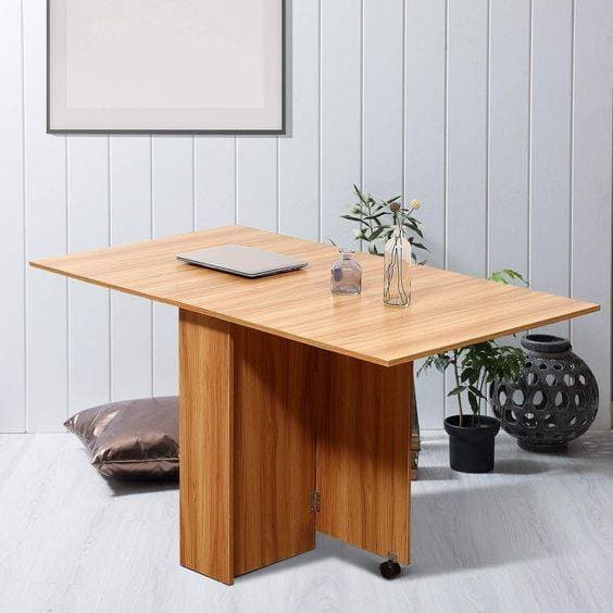 Wooden Multi-functional Expandable Folding Dining Table