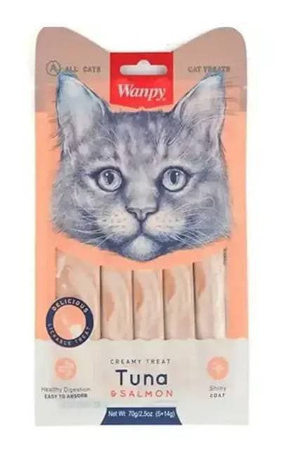 Wanpy Creamy Treat For Cats - Tuna & Salmon