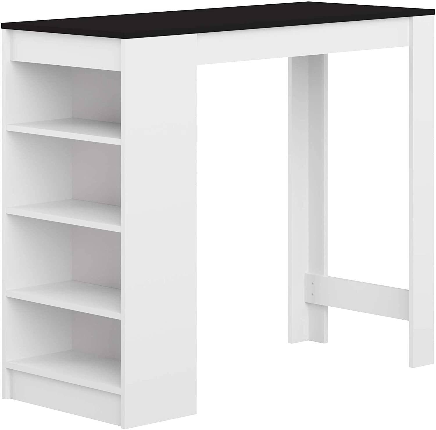 Dining Table With Storage Shelves For Home