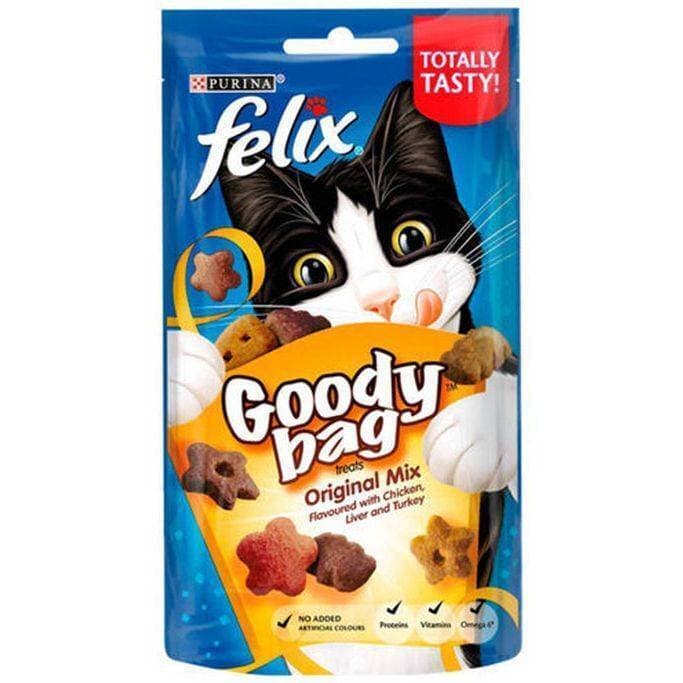 Felix Goody Bag Treats Original Mix - 60 Grams