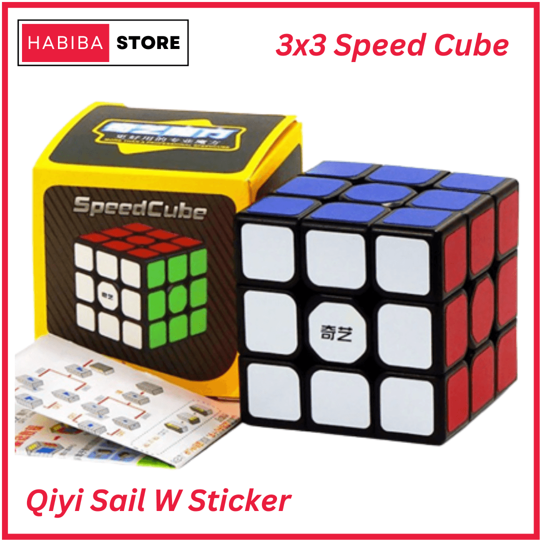 Qiyi Rubiks Cube 3x3 Fast Speed Puzzle Toy
