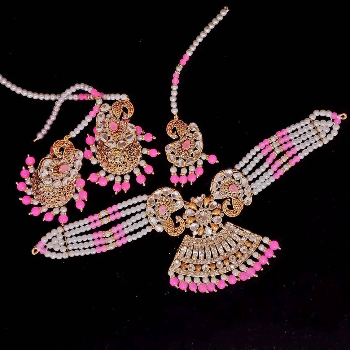 Artificial Earring & Necklace Jewelry Set For Women