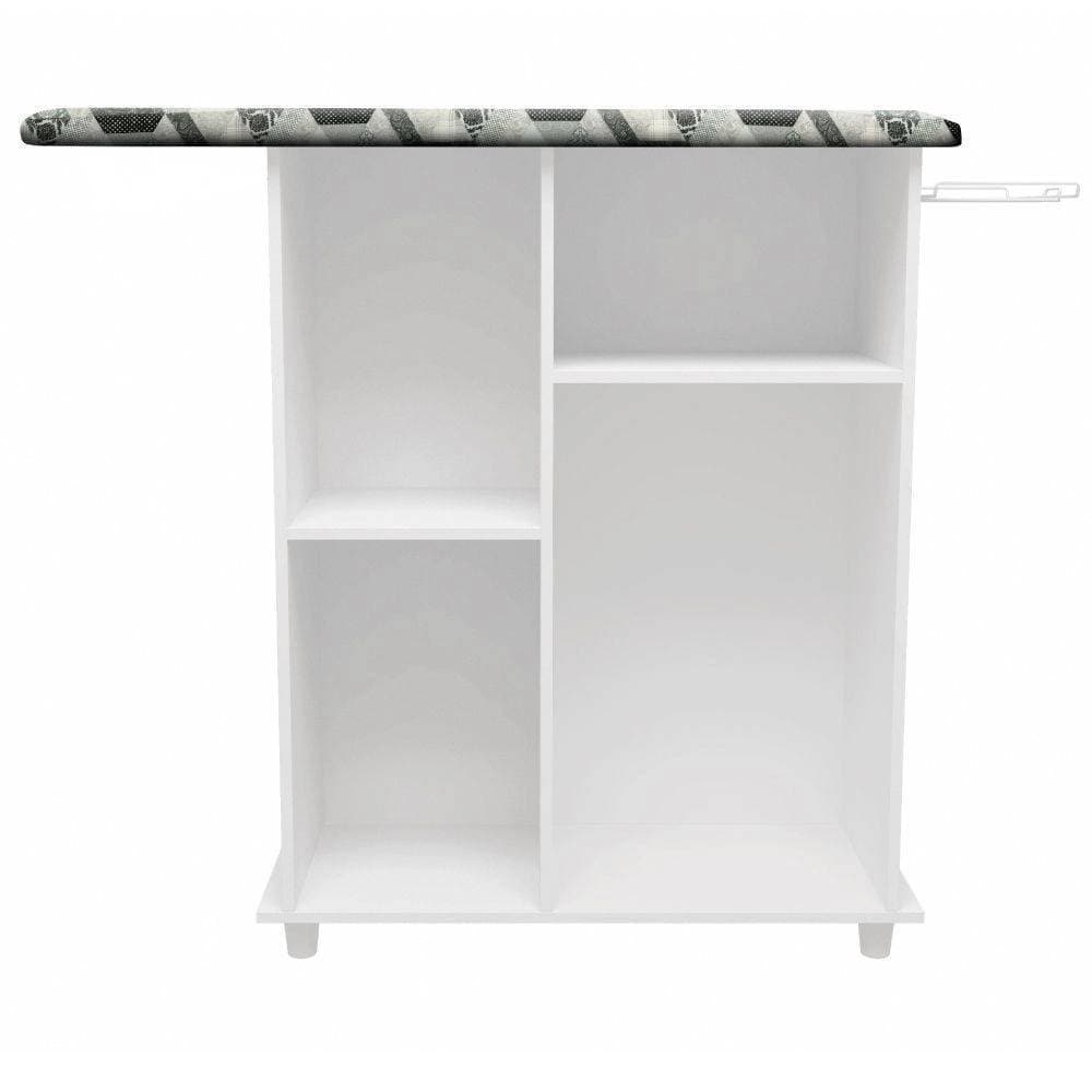 Space saving Ironing Iron table with storage cabinet