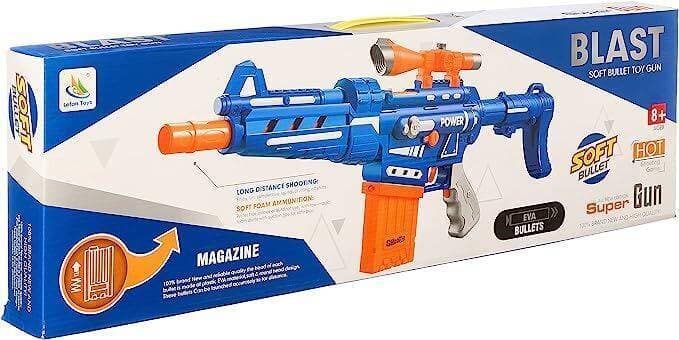 Soft long distance shooting Blaster Gun Toy