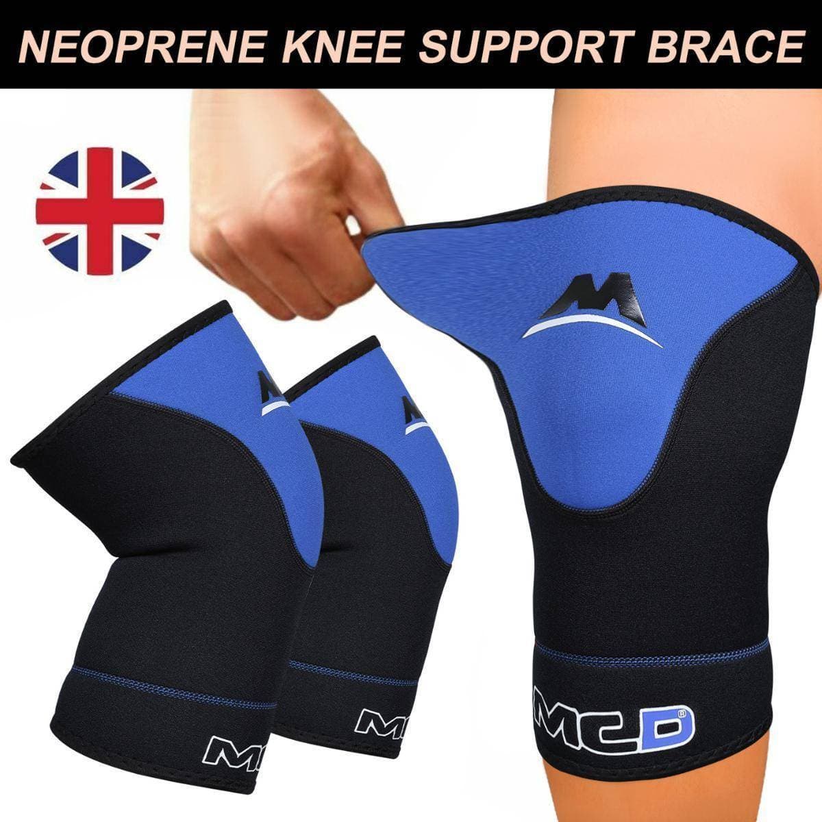 Knee Brace With Adjustable Strap Support & Pain