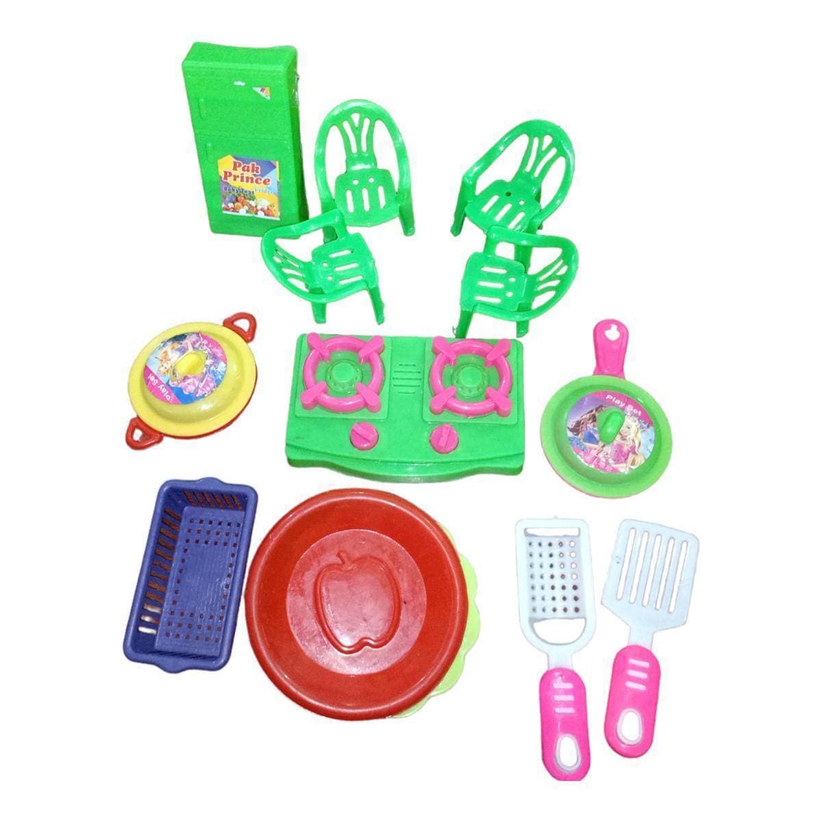Enchanting Kitchen Set For Girls Premium Plastic Play